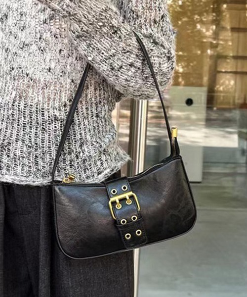 CALIFORNIA OUTFITTERS(カリフォルニア アウトフィッターズ)の「3-9D5 バックル ベルト ハンドバッグ(ハンドバッグ・レディース・ブラック/ブラウン・ONESIZE)」の10枚目の写真