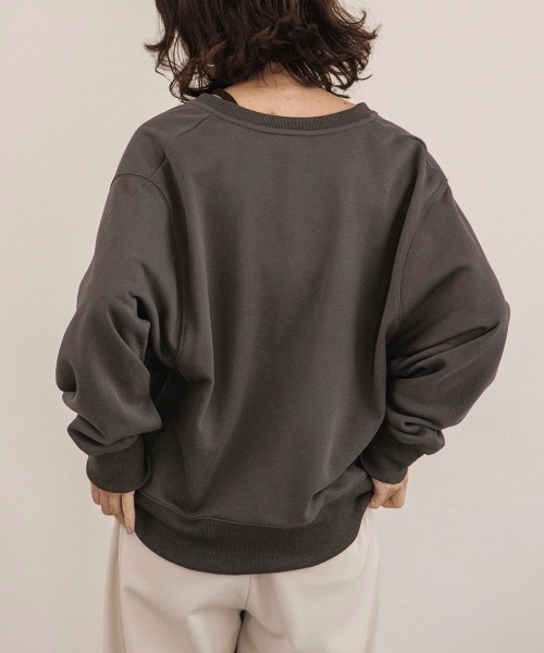 ALMAT スウェット　ネイビー FORGET NEVER/フォーゲットネバー ヘビーウェイト 裏起毛 メンズ