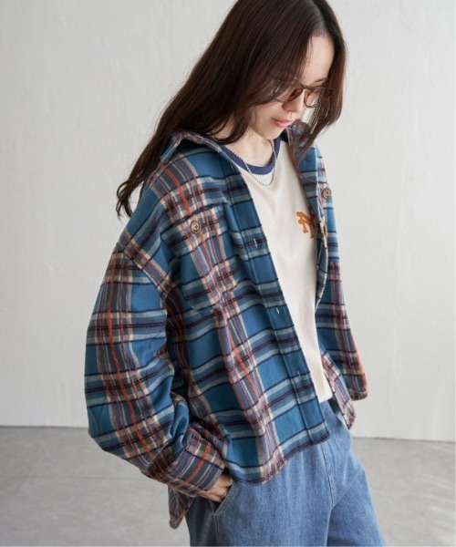 【エルビーシー】モールチェックCPOシャツ モールチェックCPOシャツ（シャツ/ブラウス）｜LBC（エル