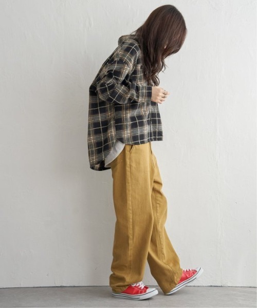 LBC（エルビーシー）の「モールチェックCPOシャツ（シャツ/ブラウス・レディース・ブラック/ブルー・M）」の11枚目の写真