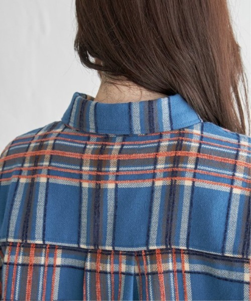 LBC（エルビーシー）の「モールチェックCPOシャツ（シャツ/ブラウス・レディース・ブラック/ブルー・M）」の16枚目の写真