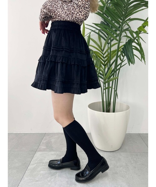 PHILLY（フィリー）の「【PHILLY】ボリュームフリルスカート（スカート・レディース・ブラック/アイボリー・FREE）」の15枚目の写真