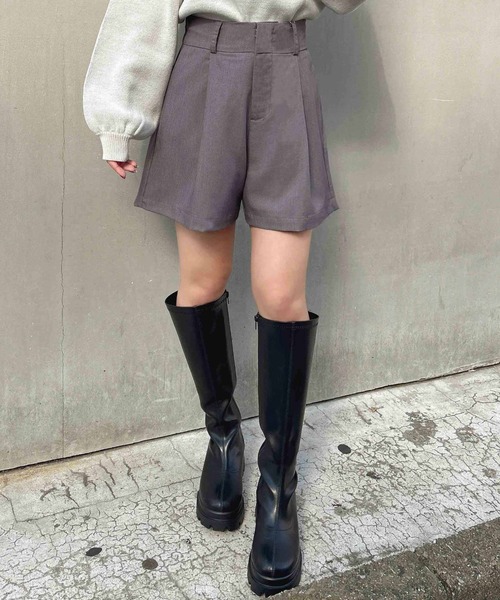 INGNI(イング)の「キュロットパンツ(その他パンツ・レディース・ネイビー/グレー/ブラック・FREE)」の2枚目の写真