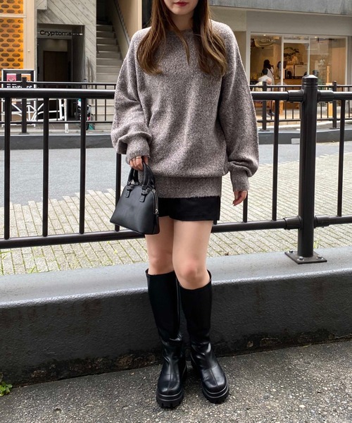 INGNI(イング)の「キュロットパンツ(その他パンツ・レディース・ネイビー/グレー/ブラック・FREE)」の5枚目の写真