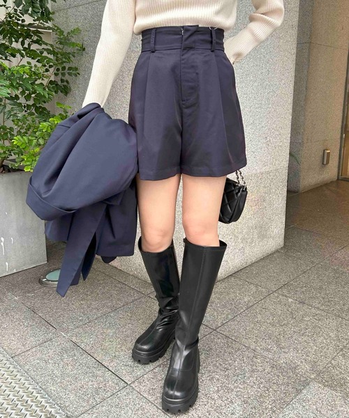INGNI(イング)の「キュロットパンツ(その他パンツ・レディース・ネイビー/グレー/ブラック・FREE)」の21枚目の写真