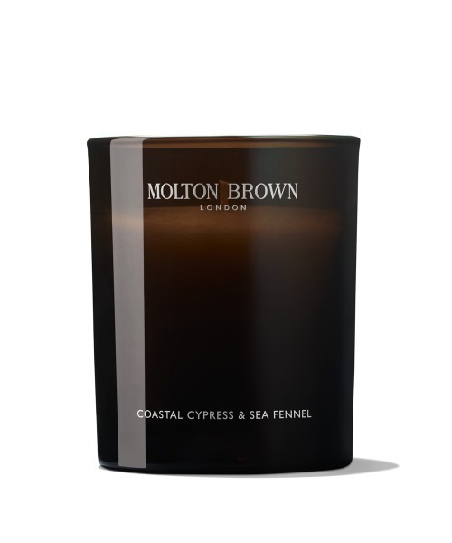 MOLTON BROWN（モルトンブラウン）の「サイプレス＆シーフェンネル キャンドル（キャンドル・メンズ・フレッシュ・FREE）」の5枚目の写真