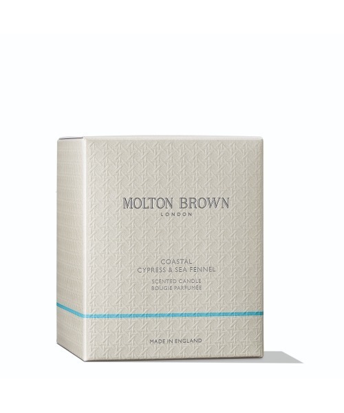 MOLTON BROWN（モルトンブラウン）の「サイプレス＆シーフェンネル キャンドル（キャンドル・メンズ・フレッシュ・FREE）」の2枚目の写真