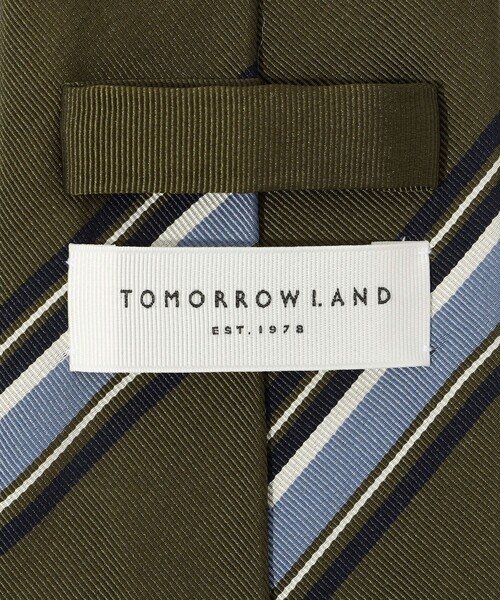 TOMORROWLAND シルク レジメンタルネクタイ（ネクタイ