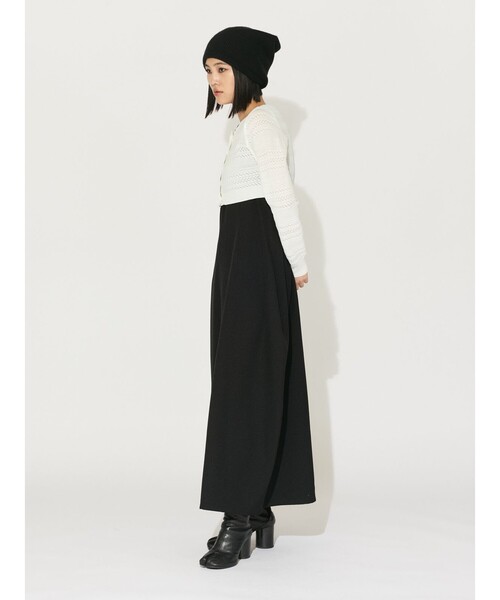 MIDIUMISOLID / ミディウミソリッド MIDIUMISOLID for Ladies レース編みショートカーディガン セール】MIDIUMISOLID for Ladies レース編みショート