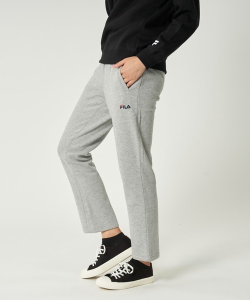 FILA（フィラ）の「裾フレアスウェットパンツ（スウェットパンツ・レディース・杢グレー/ブラック/ネイビー・LARGE/X-LARGE/MEDIUM）」の5枚目の写真