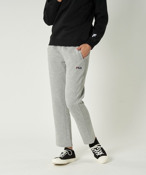 FILA（フィラ）の「裾フレアスウェットパンツ（スウェットパンツ・レディース・杢グレー/ブラック/ネイビー・LARGE/X-LARGE/MEDIUM）」の7枚目の写真