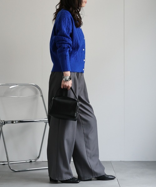 model：156cm 着用サイズ：L