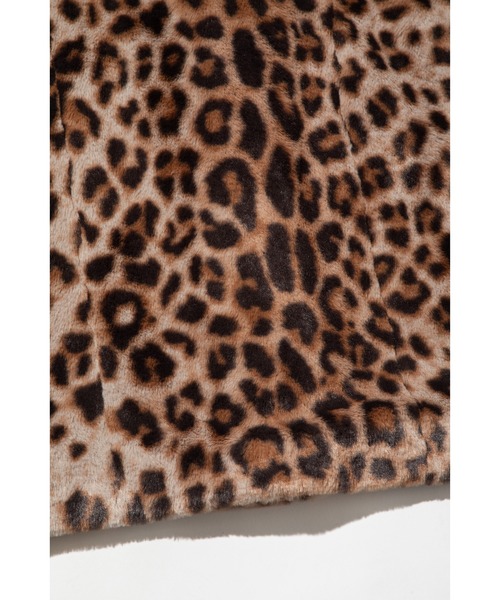 レオパードコート（ノーカラーコート）｜WCJ（ダブルシージェイ）の