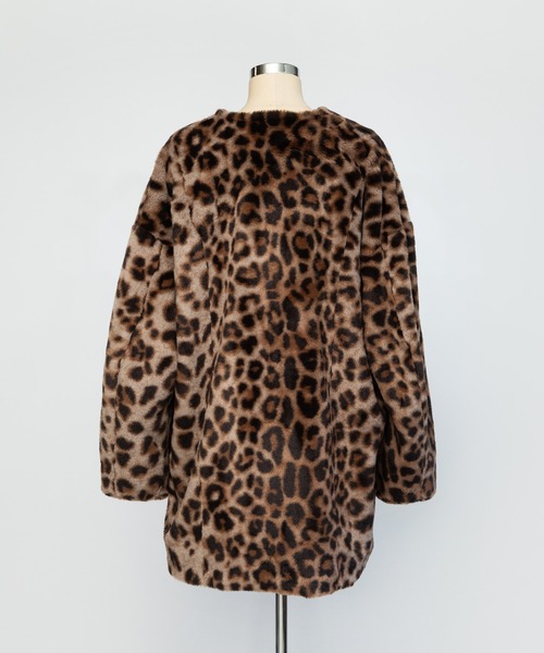 レオパードコート（ノーカラーコート）｜WCJ（ダブルシージェイ）の