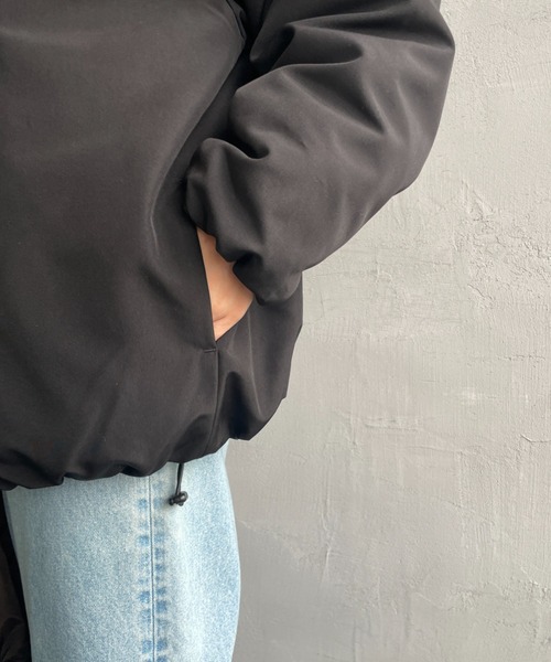 DANTON（ダントン）の「[DANTON/ダントン] ワンポイントロゴ フーデッドダウンジャケット（ダウンジャケット/コート・レディース・ブラック/オリーブ・M/L）」の17枚目の写真