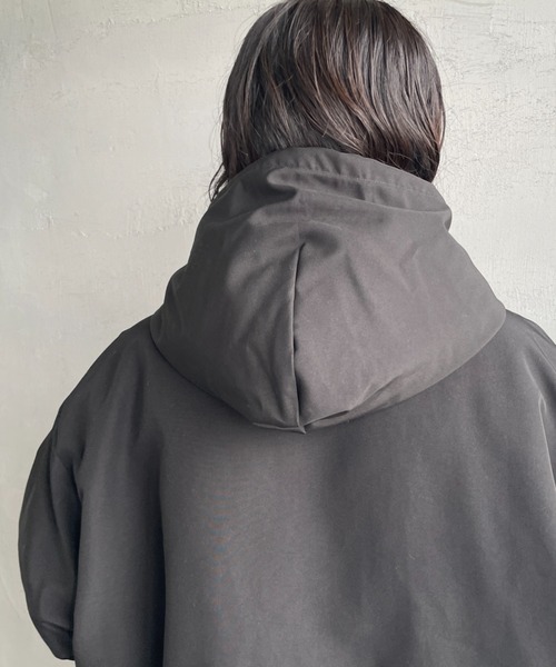 DANTON（ダントン）の「[DANTON/ダントン] ワンポイントロゴ フーデッドダウンジャケット（ダウンジャケット/コート・レディース・ブラック/オリーブ・M/L）」の18枚目の写真