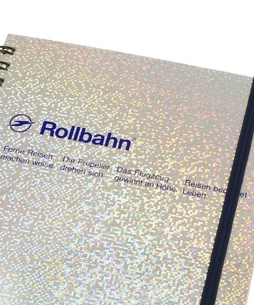 ロルバーンポケット付メモ メタリックL（手帳/メモ帳）｜Rollbahn