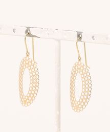 con affetto(ファッション) ピアス K18フープピアス レディース
