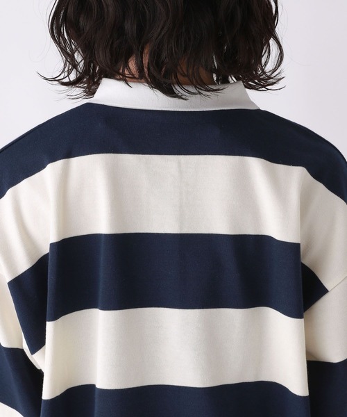 repipi armario(レピピ アルマリオ)の「ボーダールーズラガーロンT(Tシャツ/カットソー・キッズ・ブラック/レッド/ネイビー・MEDIUM/LARGE)」の19枚目の写真