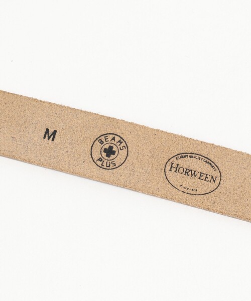 BEAMS PLUS(ビームスプラス)の「Plate Belt Horween Leather(ベルト・メンズ・ブラック/ブラウン・M(95cm)/S(87cm)/L(103cm))」の12枚目の写真