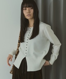 LIENCOEUR | メニーボタンスリットカーデ(カーディガン/ボレロ)