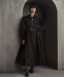 Ellno de Mavie（エルノデメヴィ）の「ベロアレースキリカエベルト付きワンピース（ワンピース）」