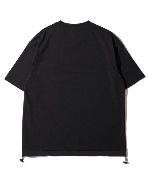 GERRY（ジェリー）の「【GERRY/ジェリー】ドライタッチ ナイロンポケット付き ショートスリーブTシャツ / ドローコードTシャツ（Tシャツ/カットソー・メンズ・ライトグレー/チャコールグレー/アイボリー/カーキ/ブラック・X-LARGE/LARGE/MEDIUM）」の18枚目の写真