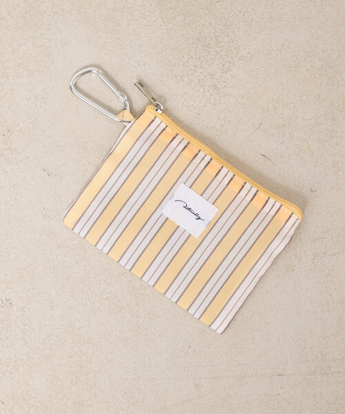 Actually（アクチュアリー）の「ストライプエコバッグ（トートバッグ・レディース・イエロー/ブルー・0）」の13枚目の写真