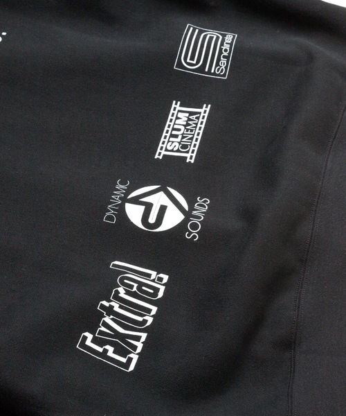 Sandinista（サンディニスタ）の「Vintage 01 Graphic Sweatshirt / アーカイブグラフィック入り裏毛トレーナー（スウェット・メンズ・ネイビー/ホワイト/ヘザーグレー/ブラック・X-LARGE/LARGE/MEDIUM）」の6枚目の写真