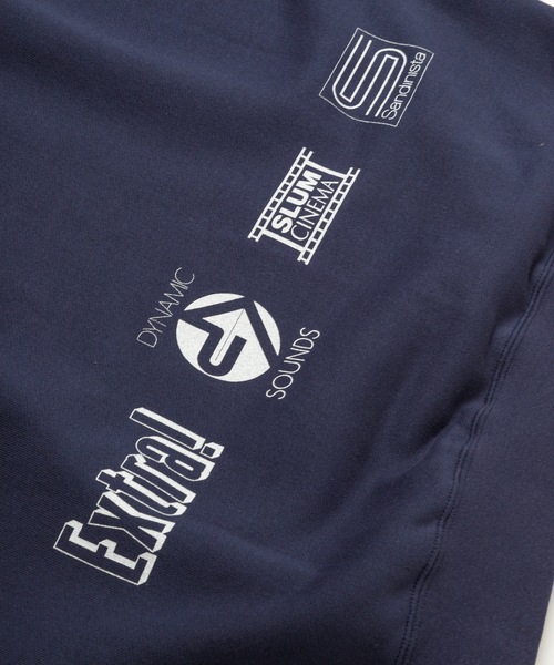 Sandinista（サンディニスタ）の「Vintage 01 Graphic Sweatshirt / アーカイブグラフィック入り裏毛トレーナー（スウェット・メンズ・ネイビー/ホワイト/ヘザーグレー/ブラック・X-LARGE/LARGE/MEDIUM）」の7枚目の写真