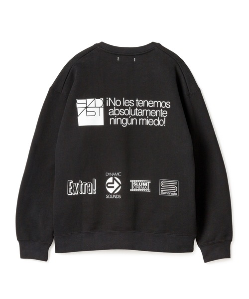 ヴィンテージスウェット FRUIT OF THE LOOM×NEW VINTAGE GOLF］プリントクルースウェット