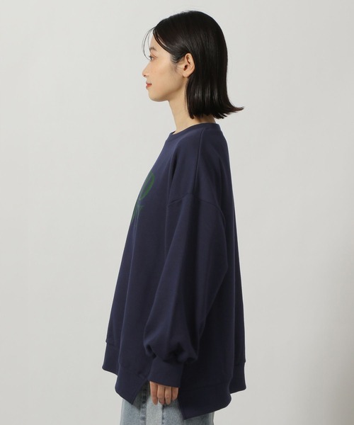 LAKOLE（ラコレ）の「フロッキーロゴスウェット / 291068（スウェット・レディース・ネイビー/オートミール/チャコール・MEDIUM/SMALL）」の21枚目の写真