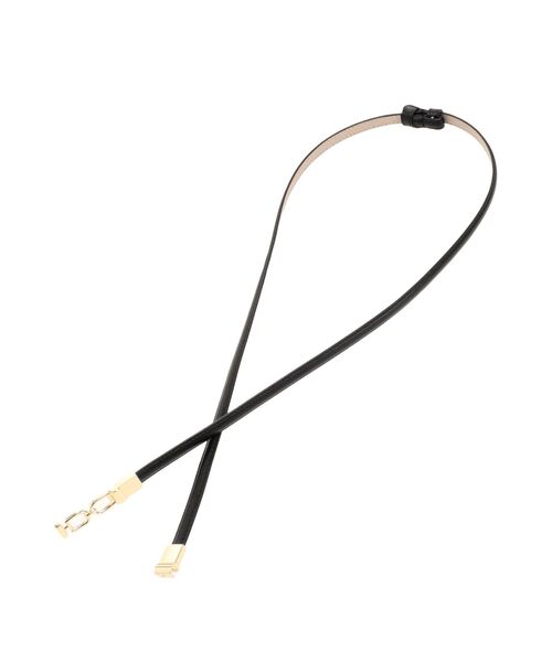 MERCURYDUO（マーキュリーデュオ）の「ビット付細ベルト（ベルト・レディース・ブラック/アイボリー・FREE）」の10枚目の写真