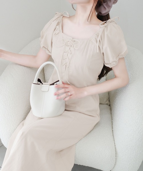 セール】【mily bilet】一枚でトレンドスタイル完成！綿100%オフショル