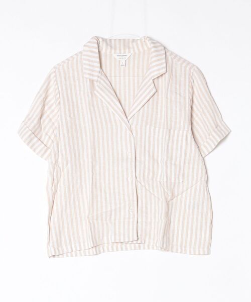 BANANA REPUBLIC FACTORY STORE（バナナリパブリック ファクトリーストア）の「BANANA REPUBLIC FACTORY STORE　　リネンブレンド半袖シャツ（シャツ/ブラウス・レディース・ホワイト/ベージュ/オレンジ/イエロー/グリーン/ホワイト系その他/ベージュ系その他/グリーン系その他/ホワイト系その他2・M/S/XS/L）」の17枚目の写真
