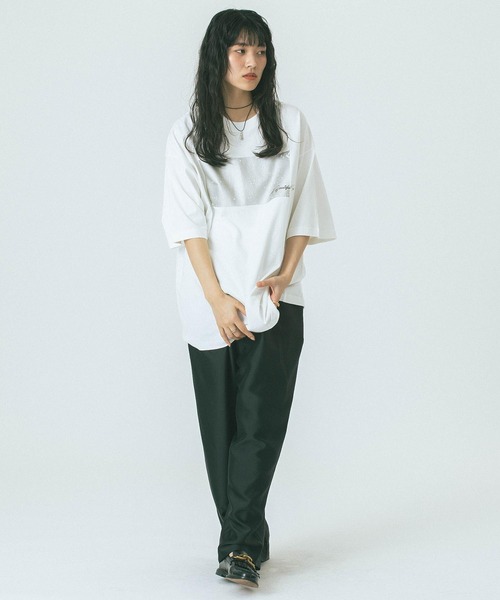 tシャツ H-DローズバッドポケットTシャツ レディース 楽天市場】tシャツ レディース（ブランドローズバッド）（T