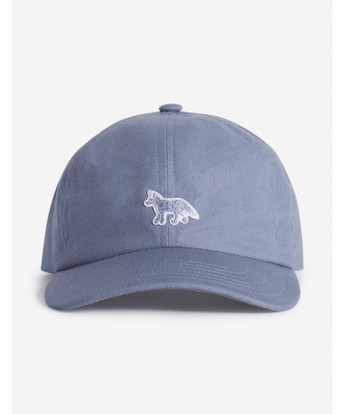 Maison Kitsune（メゾンキツネ）の「BABY FOX 6P CAP（キャップ・レディース・アイボリー/ピンクベージュ/ベージュ/ネイビー/ワインレッド/ベビーピンク/グレイッシュブルー/グレー・U）」の5枚目の写真