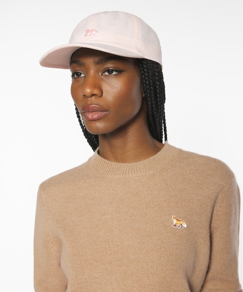 ★ラスト1点★新品タグ付★メゾンキツネ ベビーフォックスキャップ ユニセックス MAISON KITSUNE メゾンキツネ キャップ ベイビー フォックス 6P