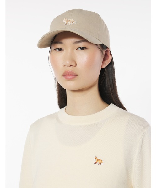【未使用】Maison kitsune ベイビー フォックス 6P キャップ ベイビー フォックス 6P キャップ | Maison Kitsuné