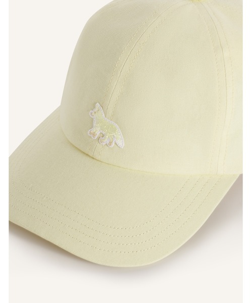 Maison Kitsune（メゾンキツネ）の「BABY FOX 6P CAP（キャップ・レディース・アイボリー/ピンクベージュ/ベージュ/ネイビー/ワインレッド/ベビーピンク/グレイッシュブルー/グレー/ライトイエロー/ブラウン/ベージュ系その他・U）」の14枚目の写真