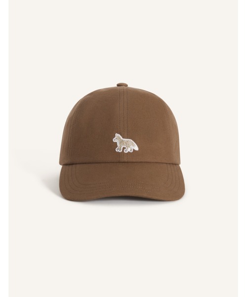 Maison Kitsune（メゾンキツネ）の「BABY FOX 6P CAP（キャップ・レディース・アイボリー/ピンクベージュ/ベージュ/ネイビー/ワインレッド/ベビーピンク/グレイッシュブルー/グレー/ライトイエロー/ブラウン/ベージュ系その他・U）」の17枚目の写真