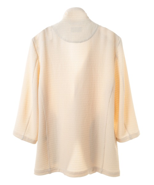 MEN'S BIGI（メンズビギ）の「トリコットジャージ素材カットジャケット（その他アウター・メンズ・ベージュ/ネイビー/サックスブルー・03/02/01/04）」の15枚目の写真