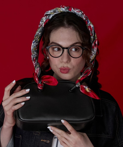 BONLECILL Marche（ボンルシールマルシェ）の「【BONLECILL Marche】《選べる22柄！》アソートマルチスカーフ 70×70（バンダナ/スカーフ・レディース・ブラック/ホワイト/ネイビー/レッド/アイボリー/ミント/ブルー/ピンク/オレンジ/イエロー/ライトブルー/ライトピンク/イエロー系その他/アイボリー系/ネイビー系/ブラック系その他/オフホワイト/レッド系/グリーン/ホワイト系その他/ブラック系その他2/サックスブルー/レッド系1・FREE）」の21枚目の写真