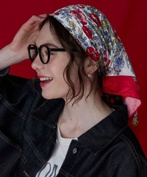 BONLECILL Marche（ボンルシールマルシェ）の「【BONLECILL Marche】《選べる24柄！》アソートマルチスカーフ 70×70（バンダナ/スカーフ）」