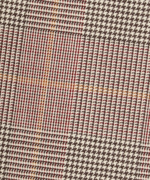 TOMORROWLAND collection（トゥモローランドコレクション）の「マルチグレンチェック アシンメトリープリーツスカート（スカート・レディース・ブラウン系その他・36/34）」の10枚目の写真