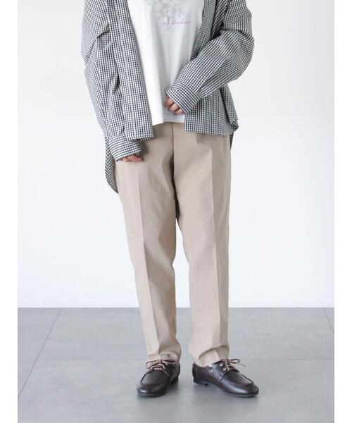 Lugnoncure（ルノンキュール）の「ストレッチテーパードパンツ（その他パンツ・レディース・オフホワイト/ブラック/ネイビー/ベージュ・S/M/L）」の3枚目の写真