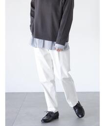 ストレッチテーパードパンツ