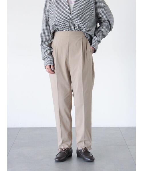 Lugnoncure（ルノンキュール）の「ストレッチテーパードパンツ（その他パンツ・レディース・オフホワイト/ブラック/ネイビー/ベージュ・S/M/L）」の7枚目の写真