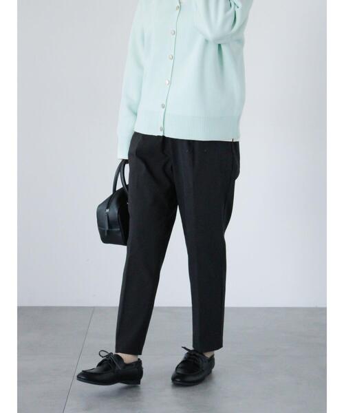 Lugnoncure（ルノンキュール）の「ストレッチテーパードパンツ（その他パンツ・レディース・オフホワイト/ブラック/ネイビー/ベージュ・S/M/L）」の11枚目の写真