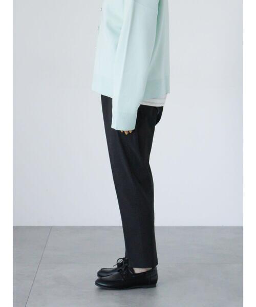 Lugnoncure（ルノンキュール）の「ストレッチテーパードパンツ（その他パンツ・レディース・オフホワイト/ブラック/ネイビー/ベージュ・S/M/L）」の12枚目の写真